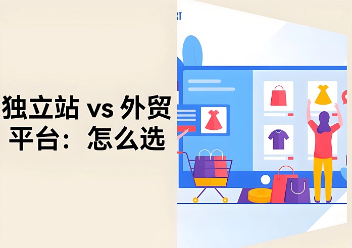 外贸独立站 vs 阿里国际站：不是二选一，是先后顺序(图1)